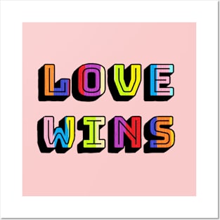 love wins Posters and Art